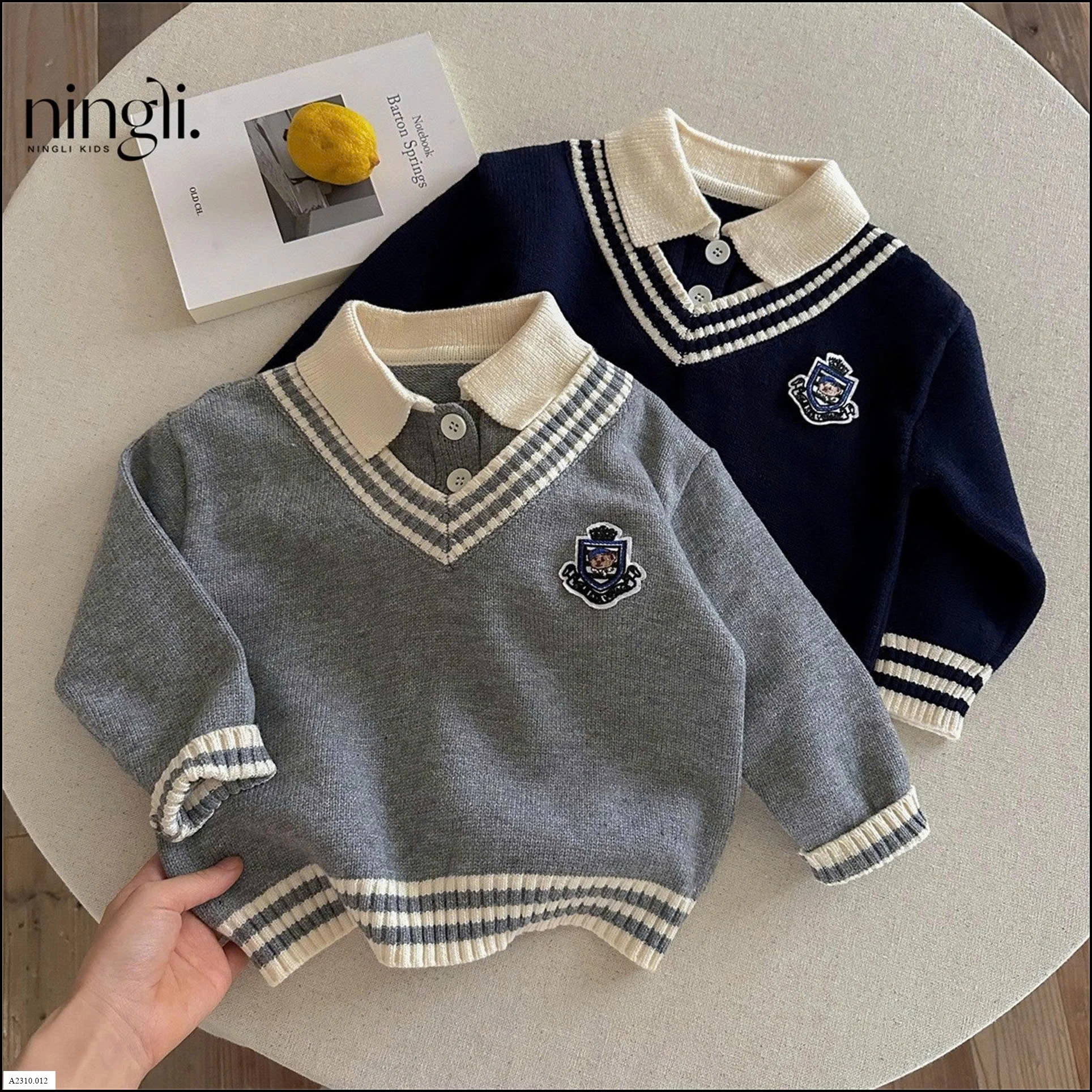 ÁO LEN CỔ POLO BT  Giá sỉ 165k