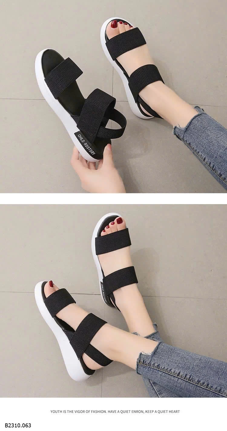 DÉP SANDAL QUAI NGANG CHO NỮ   Giá sỉ 100k