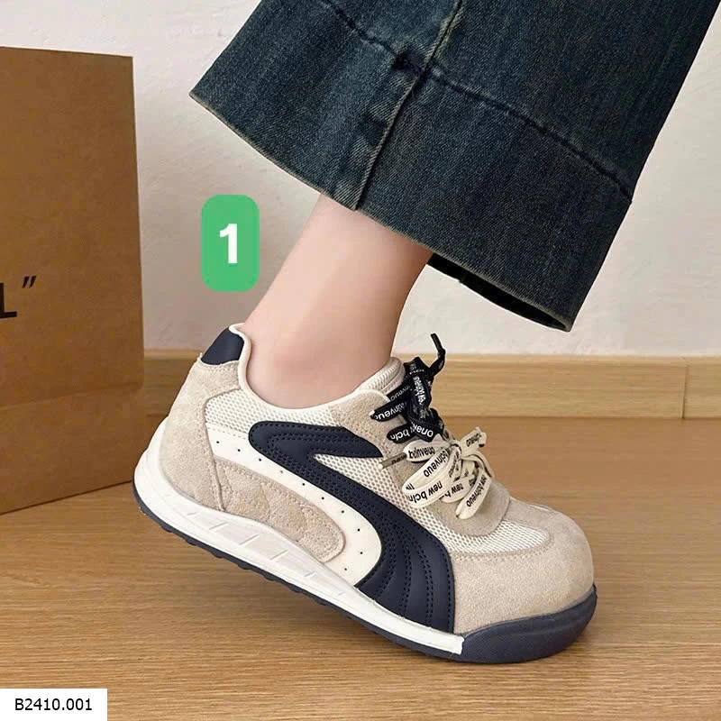 GIÀY THỂ THAO ĐẾ BÁNH MỲ PHỐI MÀU  Giá sỉ 155k