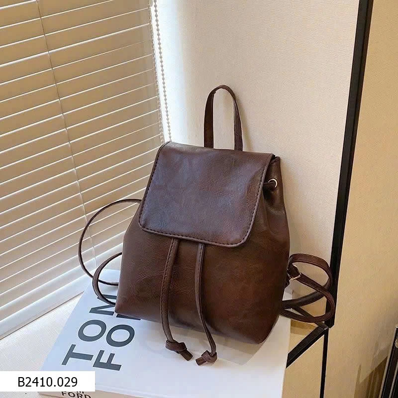 BALO DA MINI NỮ PHỐI DÂY RÚT CỰC XINH  Giá sỉ 65k