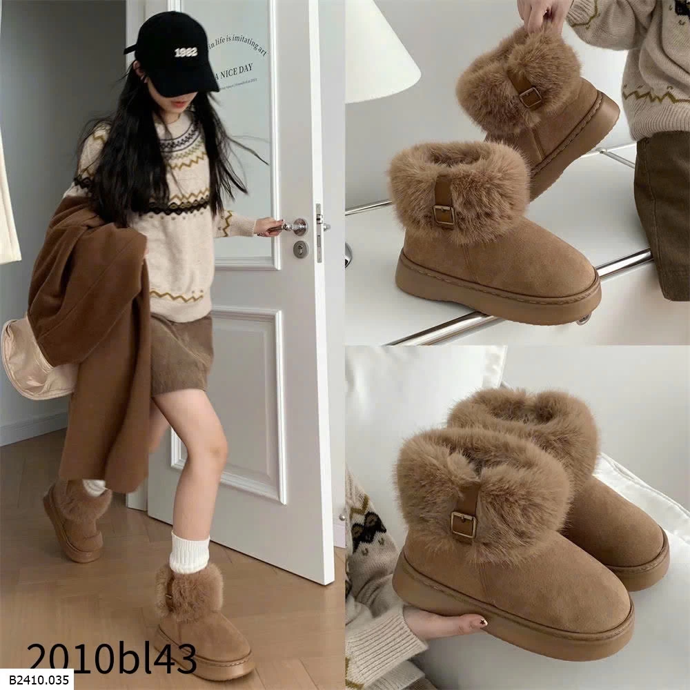 BOOT LÔNG DA LỘN CHO NỮ  Giá sỉ 185k