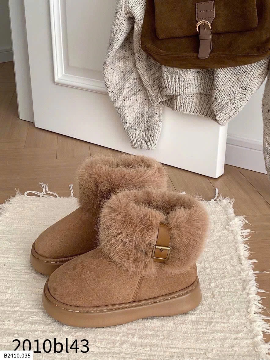 BOOT LÔNG DA LỘN CHO NỮ  Giá sỉ 185k