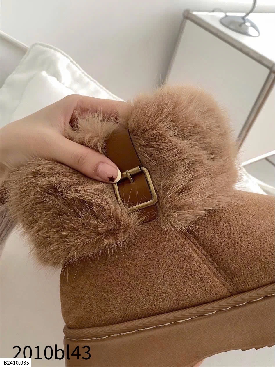 BOOT LÔNG DA LỘN CHO NỮ  Giá sỉ 185k