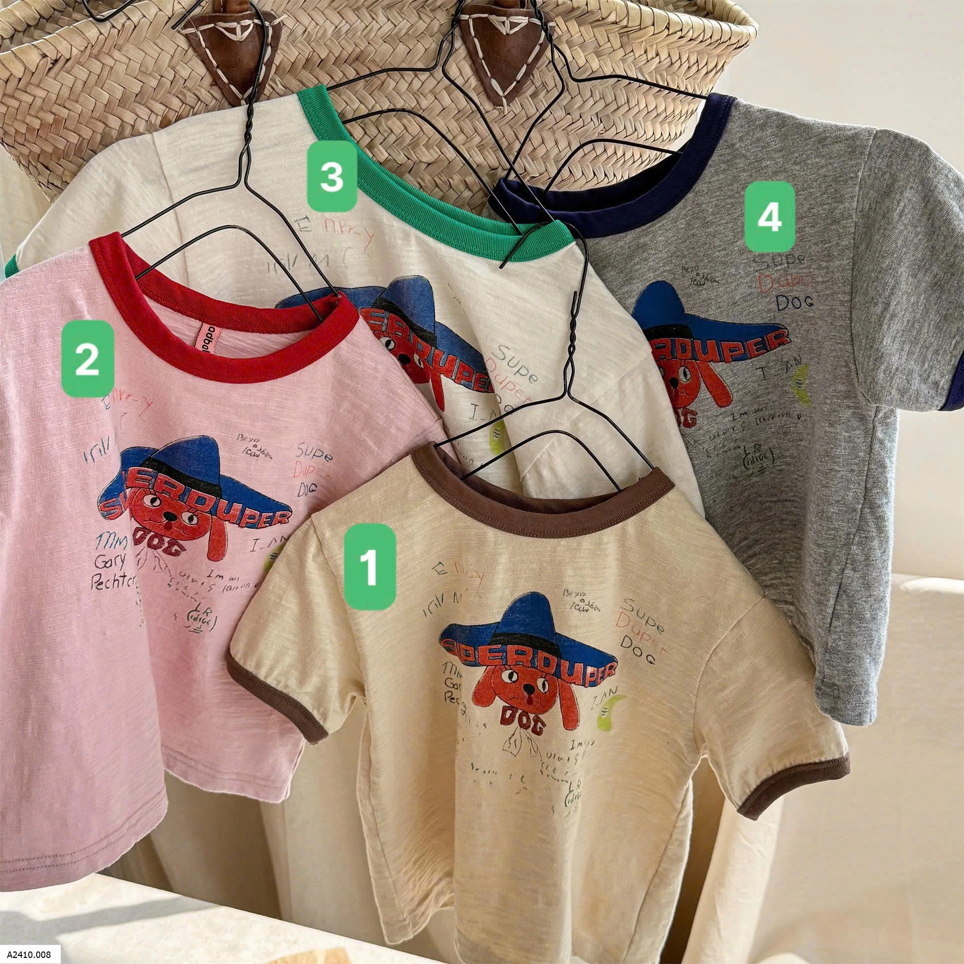 ÁO CỘC TAY NHÀ ADBABY  Giá sỉ 120k