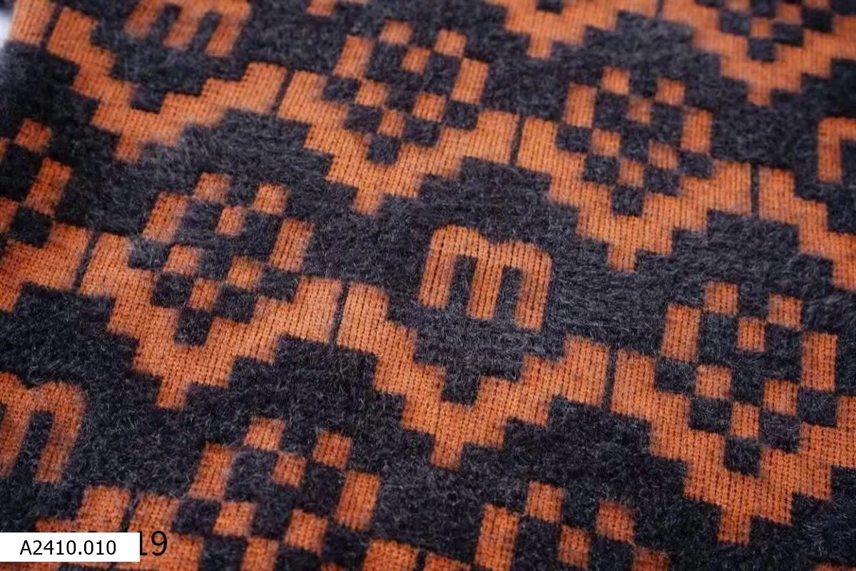 ÁO LEN HỌA TIẾT CỔ TRÒN CHO BÉ  Giá sỉ 125k