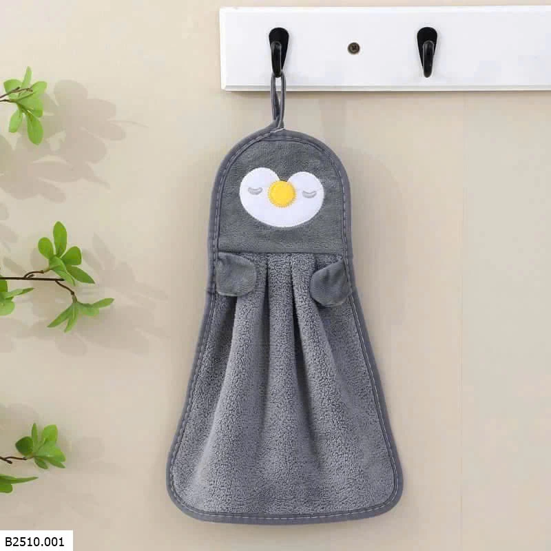 SET 6 KHĂN LAU TAY HÌNH VỊT VÀNG, CHIM CÁNH CỤT KUTEE  Giá sỉ 70k/s