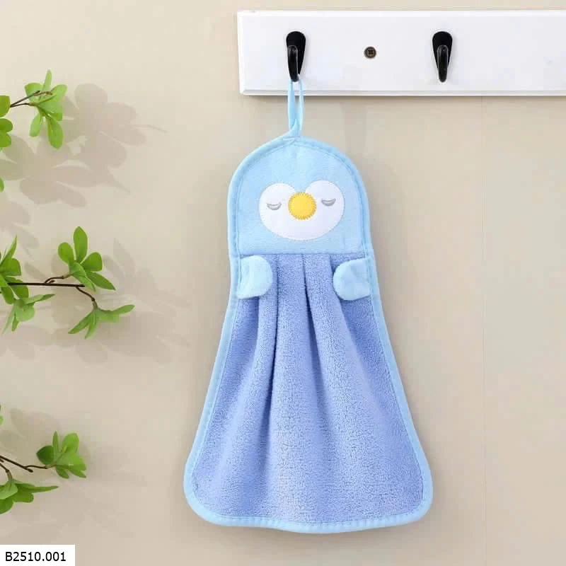 SET 6 KHĂN LAU TAY HÌNH VỊT VÀNG, CHIM CÁNH CỤT KUTEE  Giá sỉ 70k/s