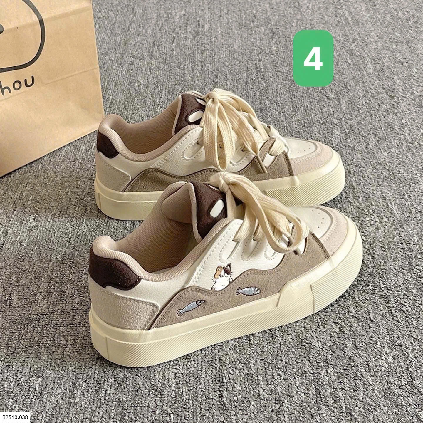 GIÀY THỂ THAO HỌA TIẾT CUTE   Giá sỉ 135k