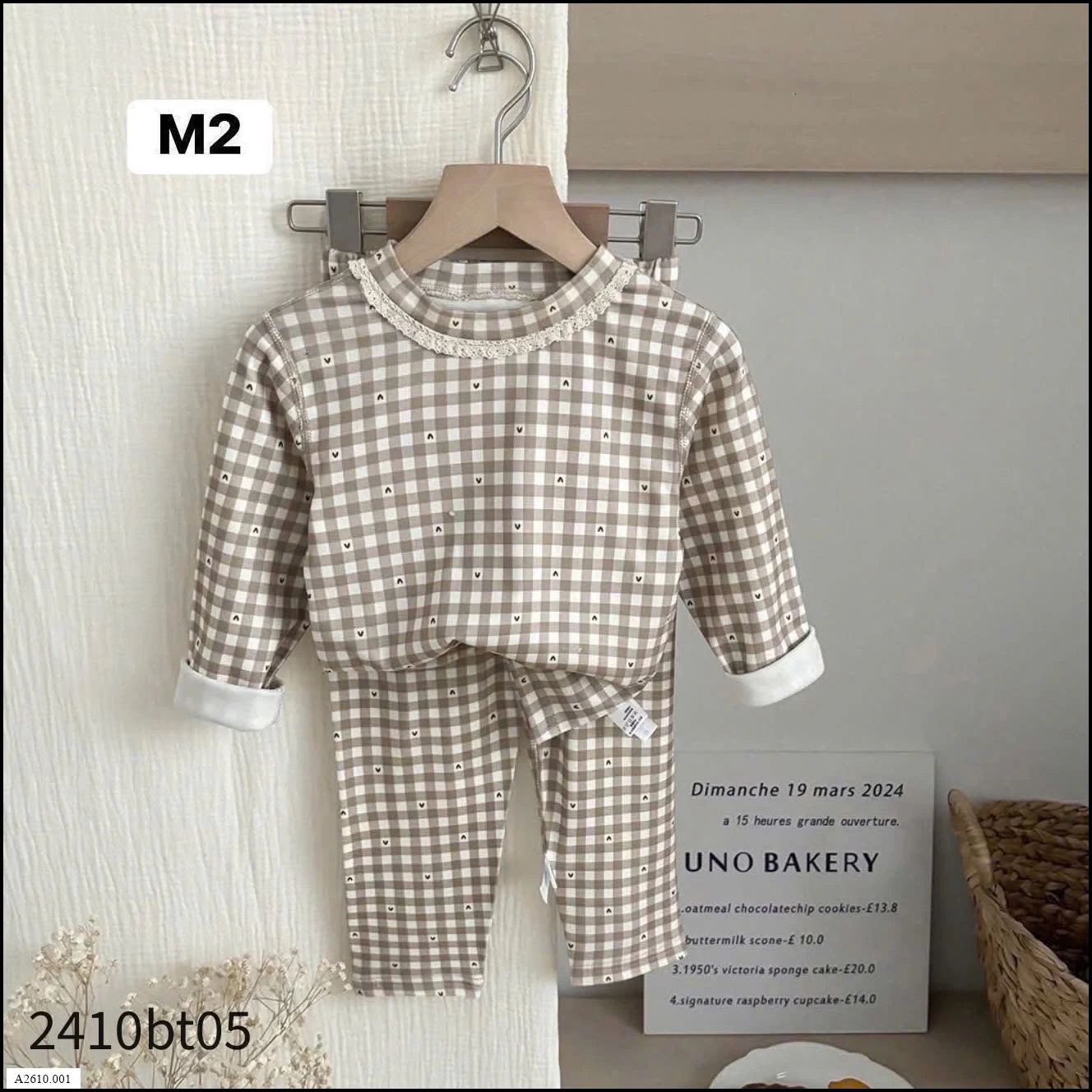 BỘ MẶC NHÀ THU ĐÔNG CHO BÉ  Giá sỉ 75k/bộ