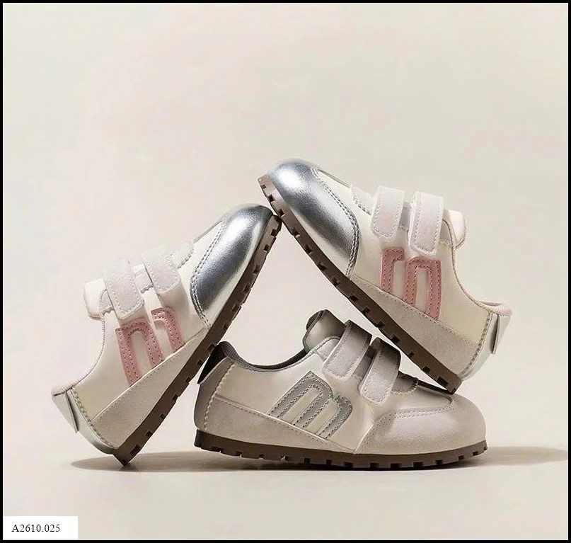 GIÀY THỂ THAO QUAI DÁN BÉ GÁI  Giá sỉ 150k