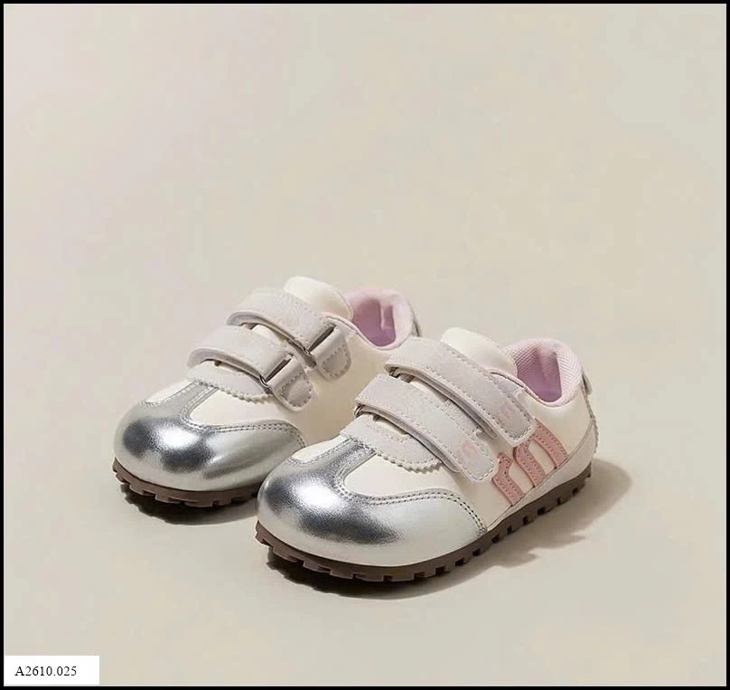 GIÀY THỂ THAO QUAI DÁN BÉ GÁI  Giá sỉ 150k