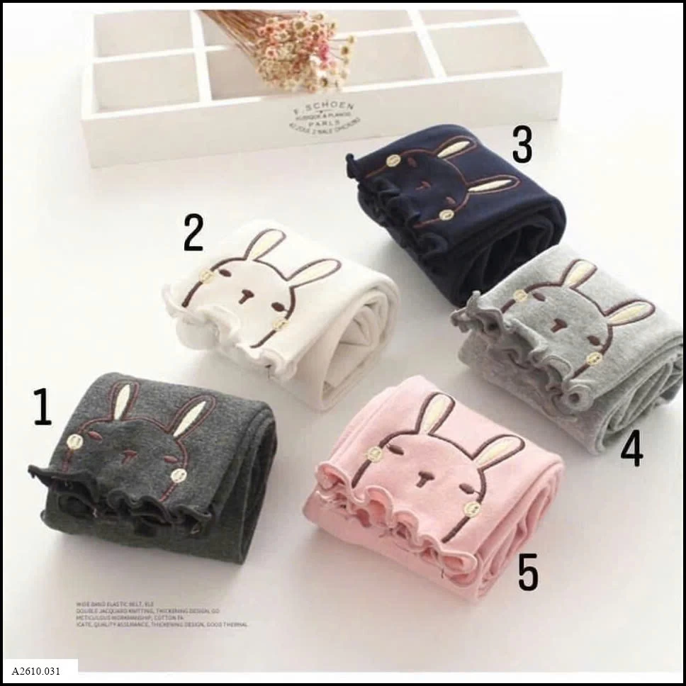 Quần legging thỏ cho bé gái  Giá sỉ 50k/ cái (bán từ 2 cái)