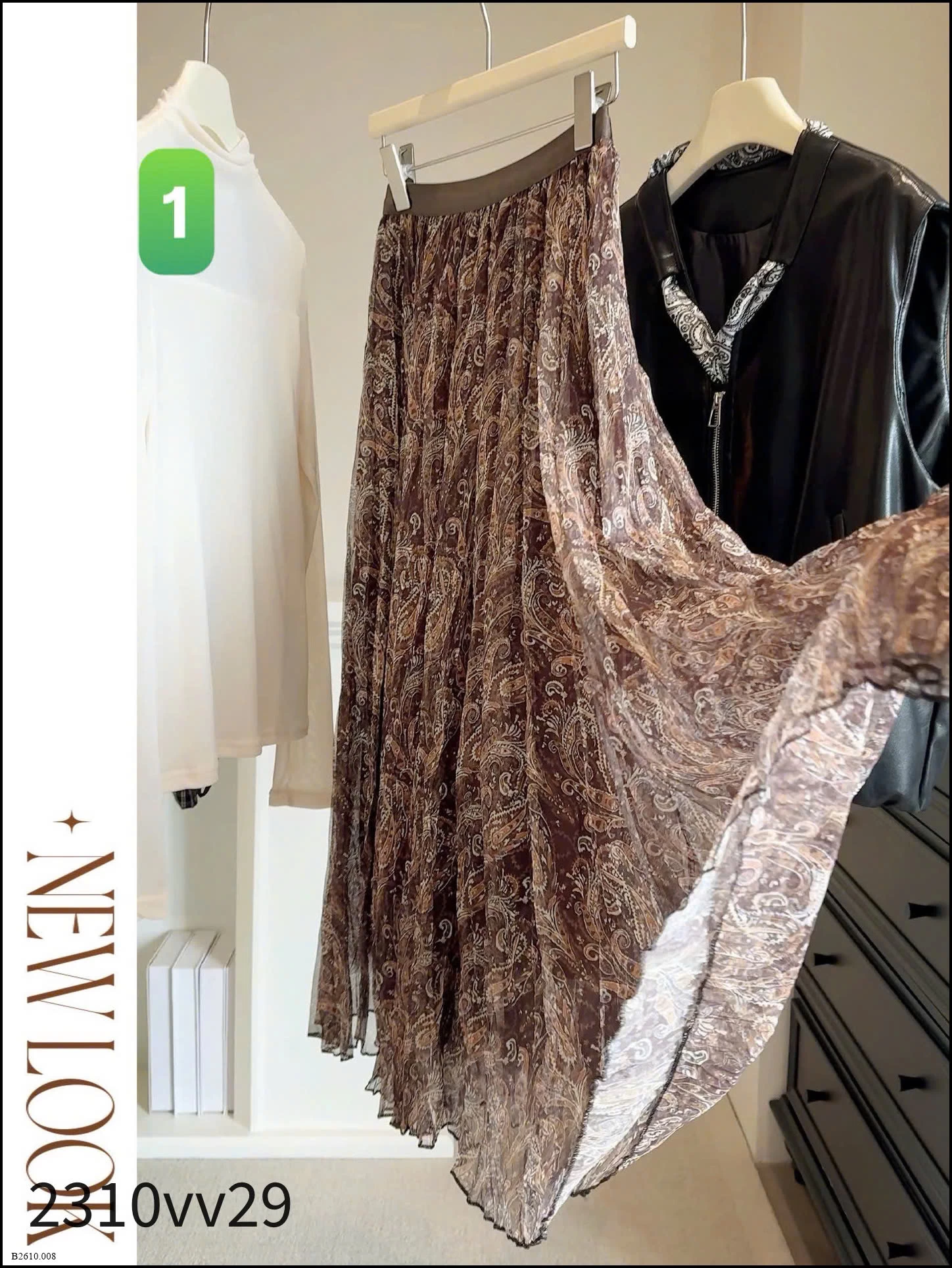 CHÂN VÁY VOAN ANNA   Giá sỉ 195k