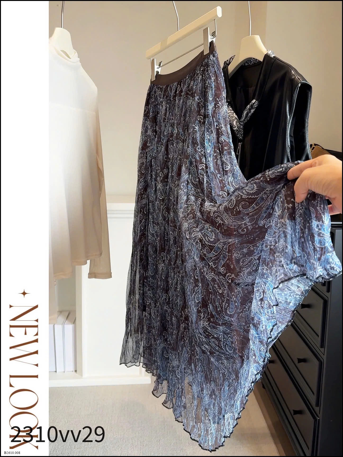 CHÂN VÁY VOAN ANNA   Giá sỉ 195k