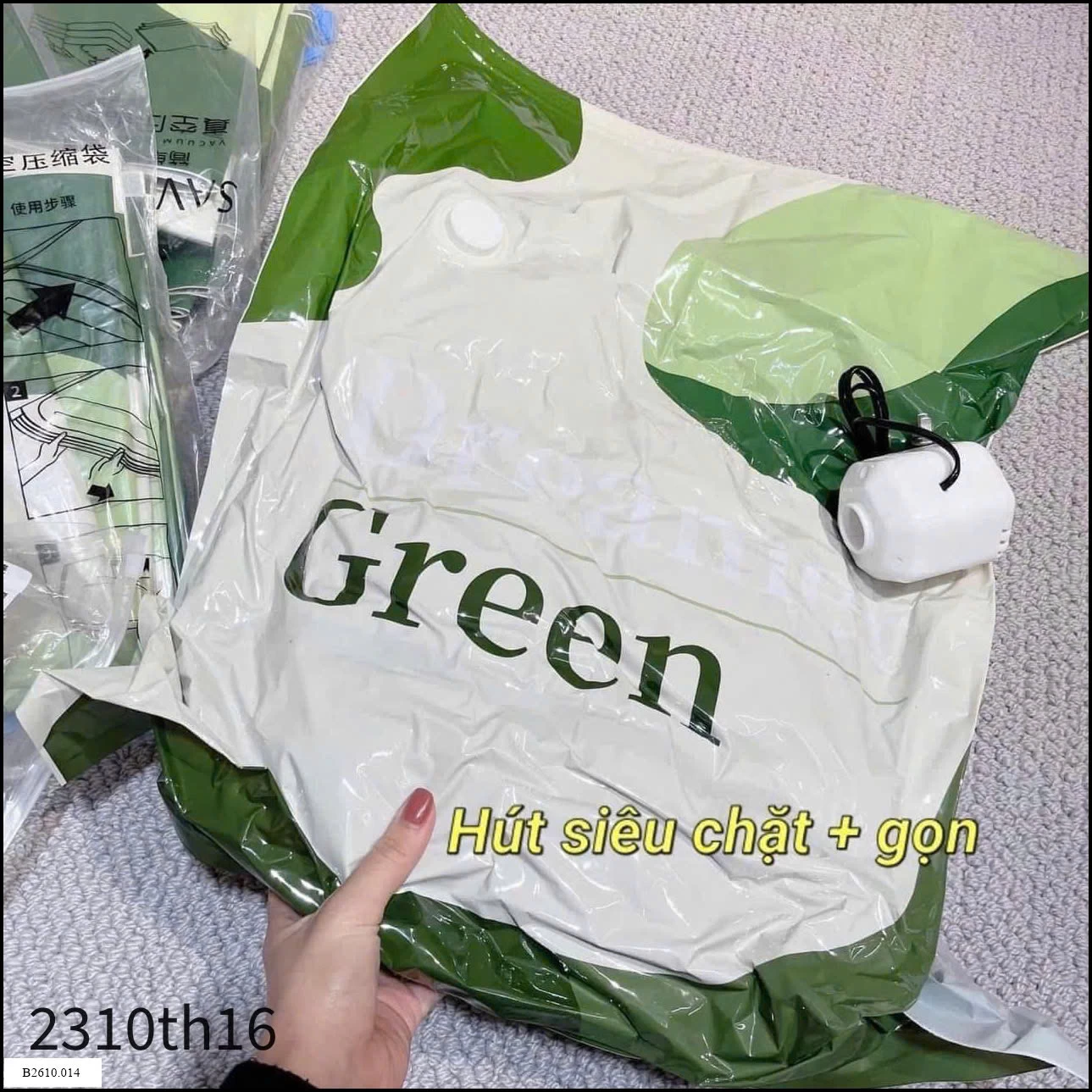 SET TÚI HÚT CHÂN KHÔNG ĐỰNG CHĂN MÀN - QUẦN ÁO  Giá sỉ 155k/set