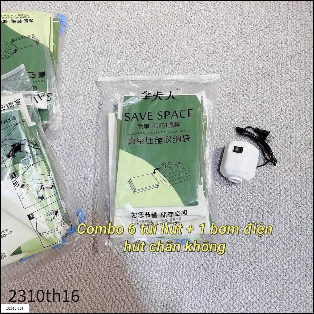 SET TÚI HÚT CHÂN KHÔNG ĐỰNG CHĂN MÀN - QUẦN ÁO  Giá sỉ 155k/set