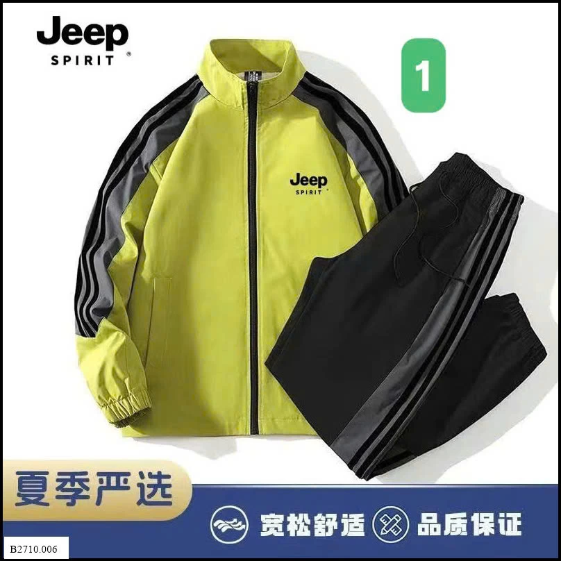 BỘ THỂ THAO JEEP CHO NAM Giá sỉ 220k