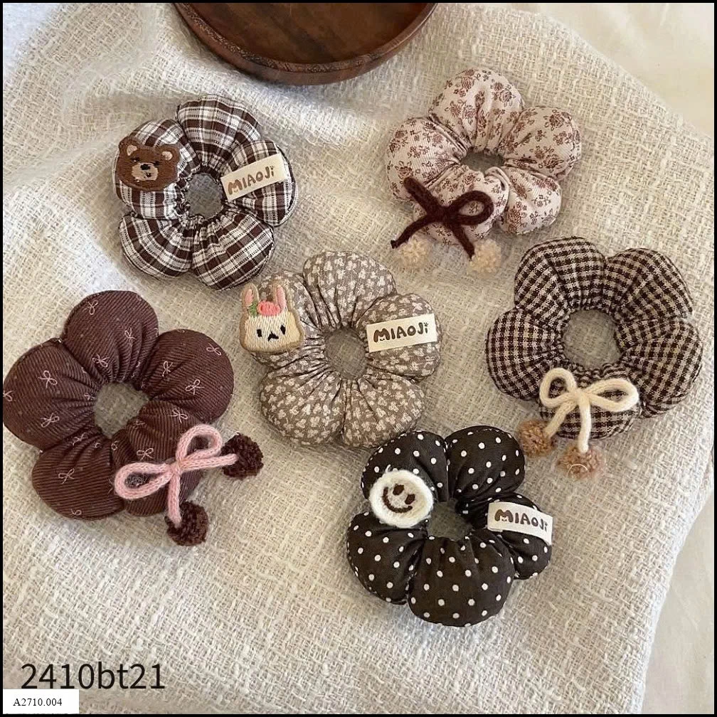 Combo 6c buộc tóc  Giá sỉ  75k/ set 6c