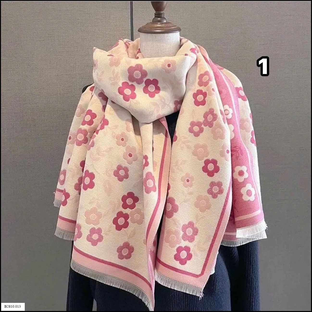 Khăn choàng hoa xinh xắn  Giá sỉ 95k