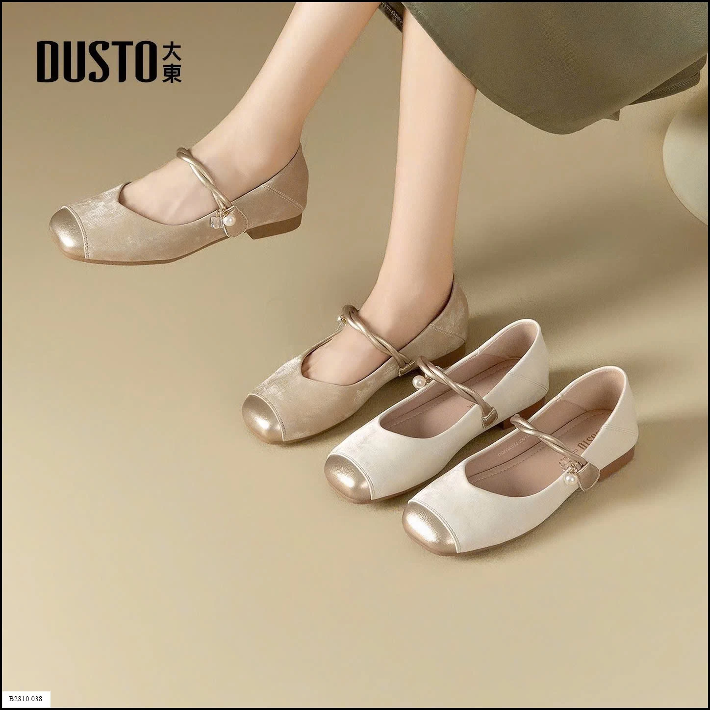 GIÀY BÚP BÊ DUSTO CHO NỮ Giá sỉ 316k