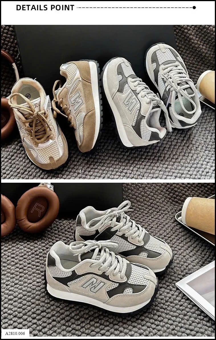 GIÀY THỂ THAO CHỮ N Giá sỉ sz 26-31: 157k  sz 32-36: 166k