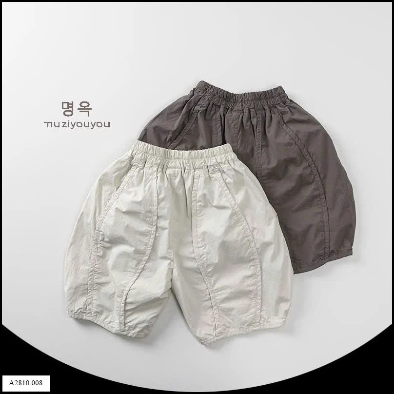 SHORT THÔ MỀM MUZIYOUYOU Giá sỉ số 1,2: 138k  số 3,4: 142k