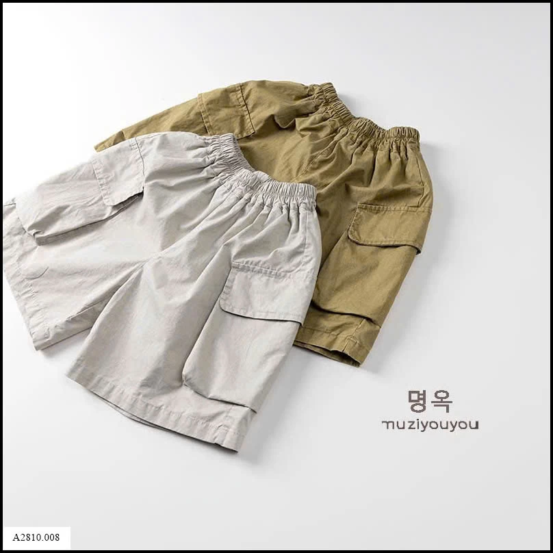 SHORT THÔ MỀM MUZIYOUYOU Giá sỉ số 1,2: 138k  số 3,4: 142k
