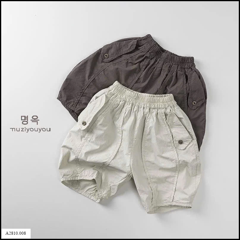 SHORT THÔ MỀM MUZIYOUYOU Giá sỉ số 1,2: 138k  số 3,4: 142k