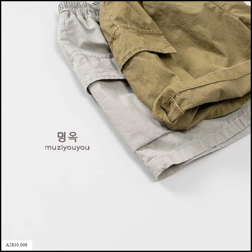 SHORT THÔ MỀM MUZIYOUYOU Giá sỉ số 1,2: 138k  số 3,4: 142k