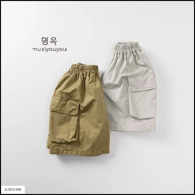 SHORT THÔ MỀM MUZIYOUYOU Giá sỉ số 1,2: 138k  số 3,4: 142k