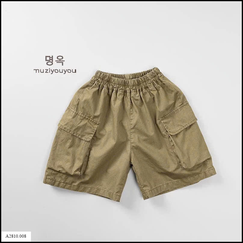 SHORT THÔ MỀM MUZIYOUYOU Giá sỉ số 1,2: 138k  số 3,4: 142k