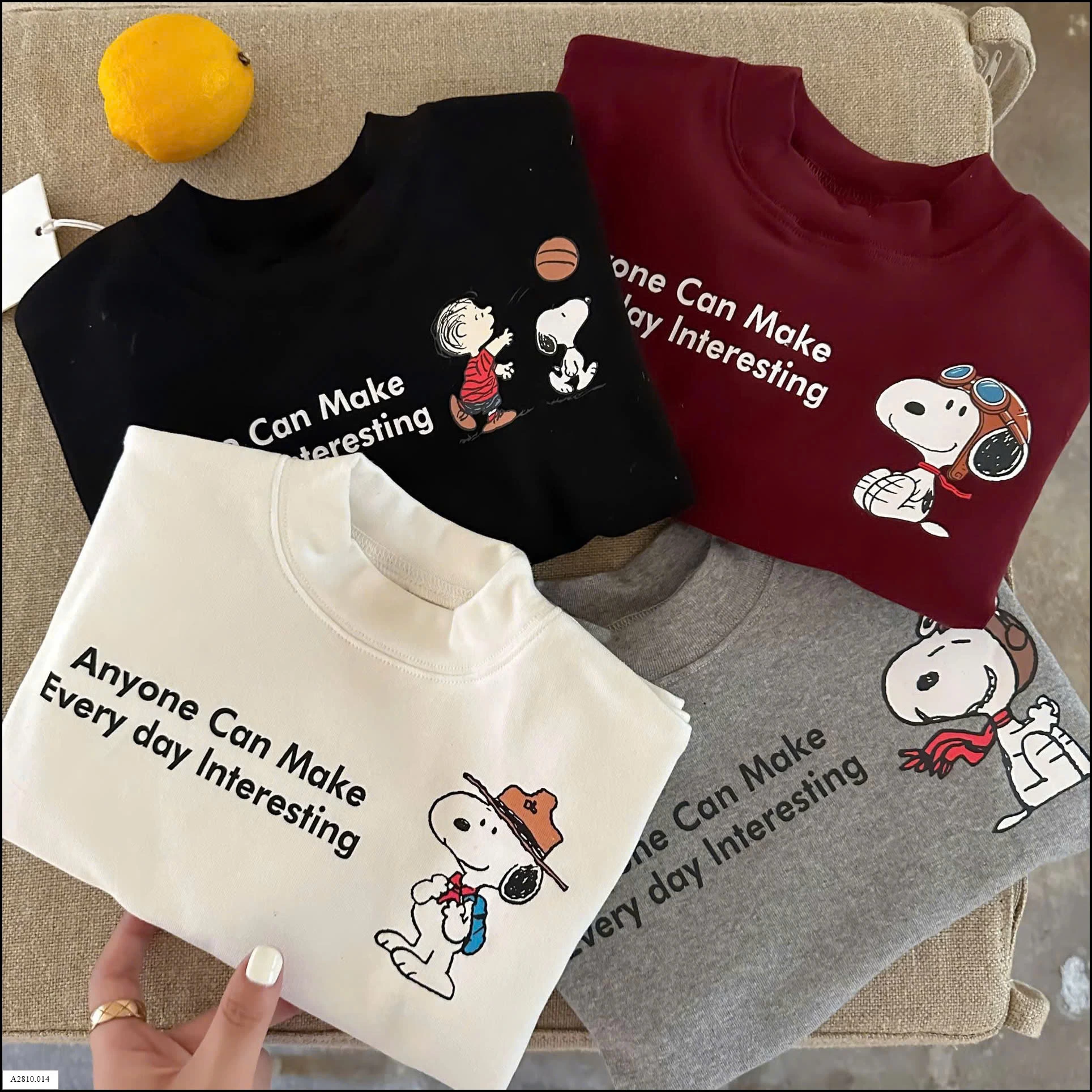 ÁO GIỮ NHIỆT HOẠT HÌNH BT Giá sỉ 110k