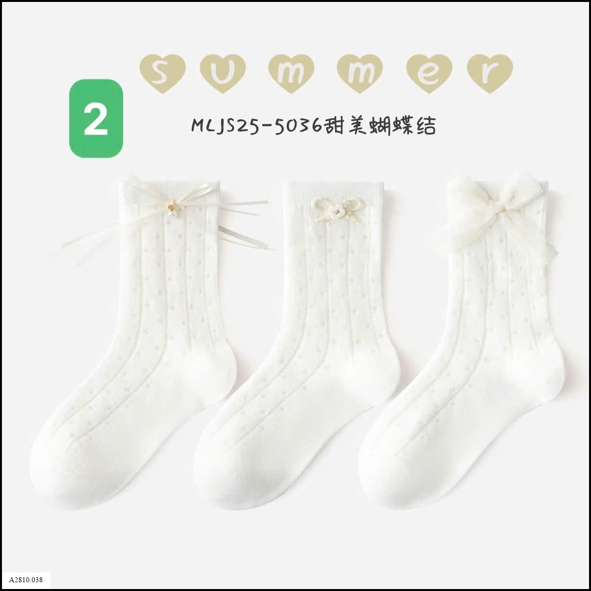 SÉT 3Đ TẤT LƯỚI NƠ   Giá sỉ 50k/set 3đ