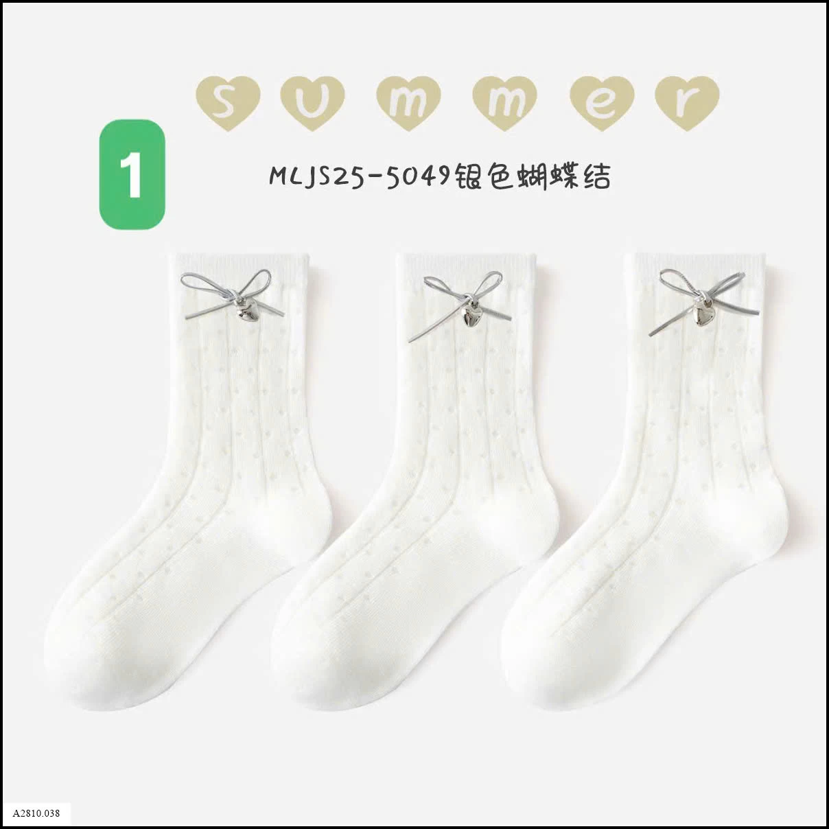 SÉT 3Đ TẤT LƯỚI NƠ   Giá sỉ 50k/set 3đ