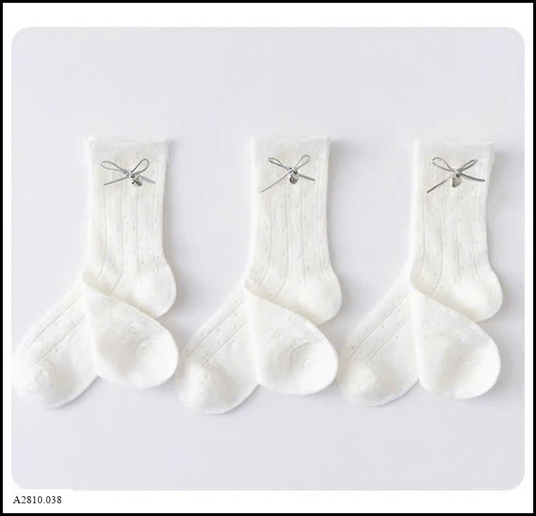 SÉT 3Đ TẤT LƯỚI NƠ   Giá sỉ 50k/set 3đ