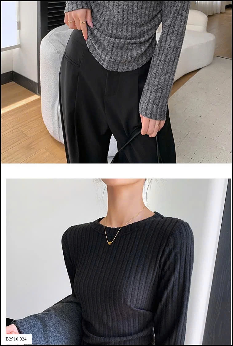ÁO NỈ LEN RÚT EO  Giá sỉ 92k