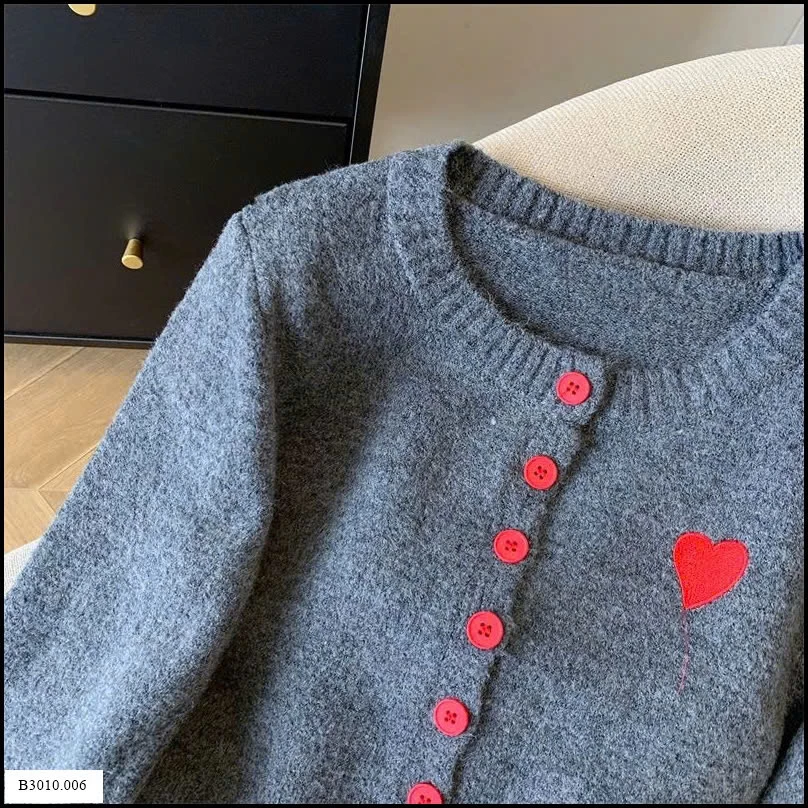 ÁO LEN XÁM CÀI CÚC PHỐI TAY  Giá sỉ 145k