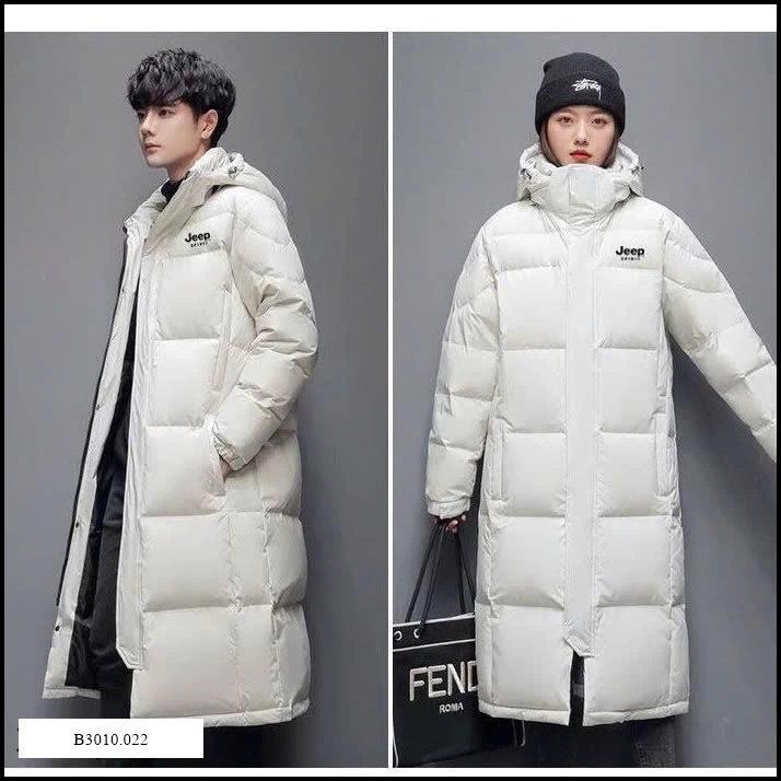 ÁO PHAO DÁNG DÀI NAM NỮ JEEP   Giá sỉ 455k