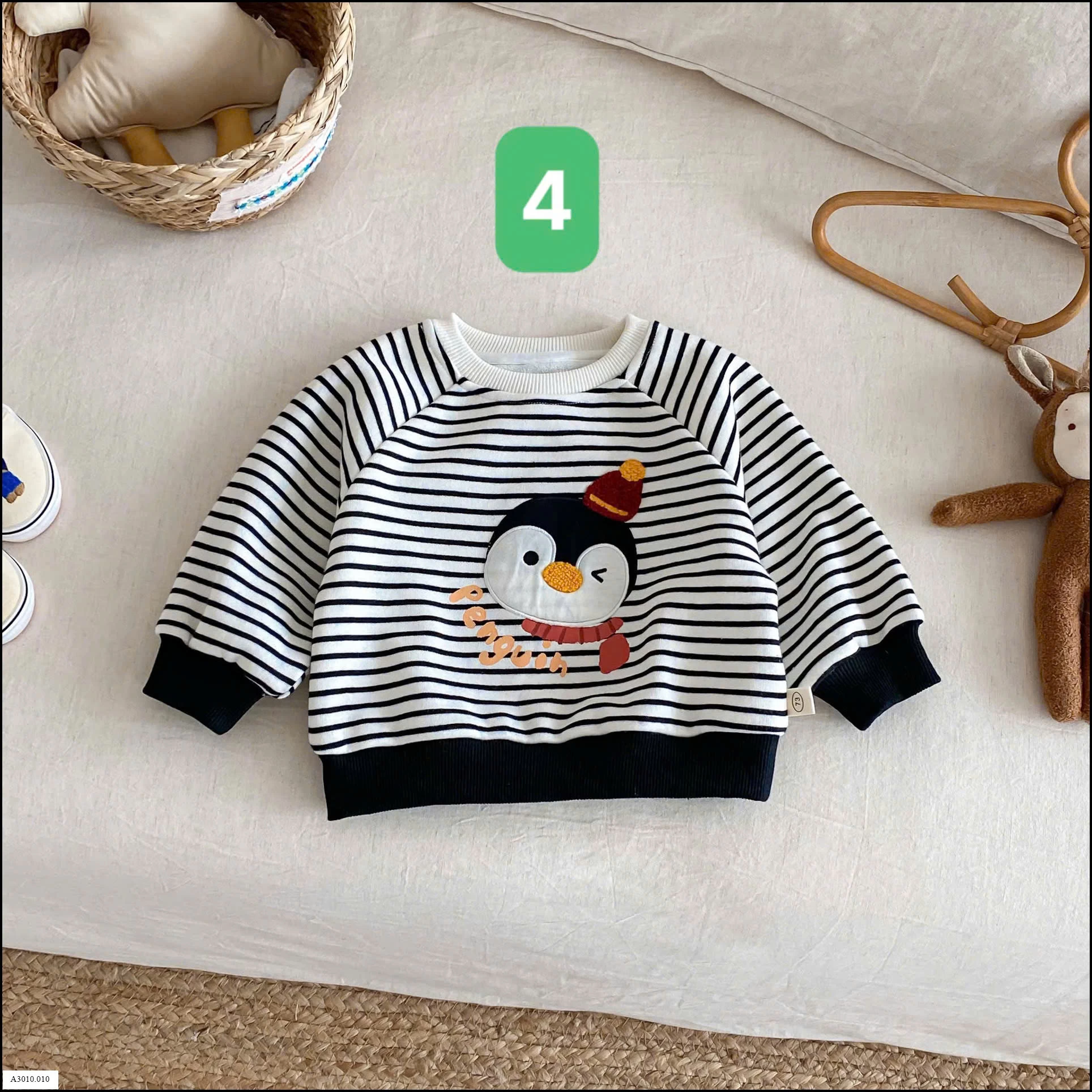 ÁO NỈ LÓT LÔNG HOẠT HÌNH CHO BÉ   Giá sỉ số 1,4: 125k  số 2,3: 136k