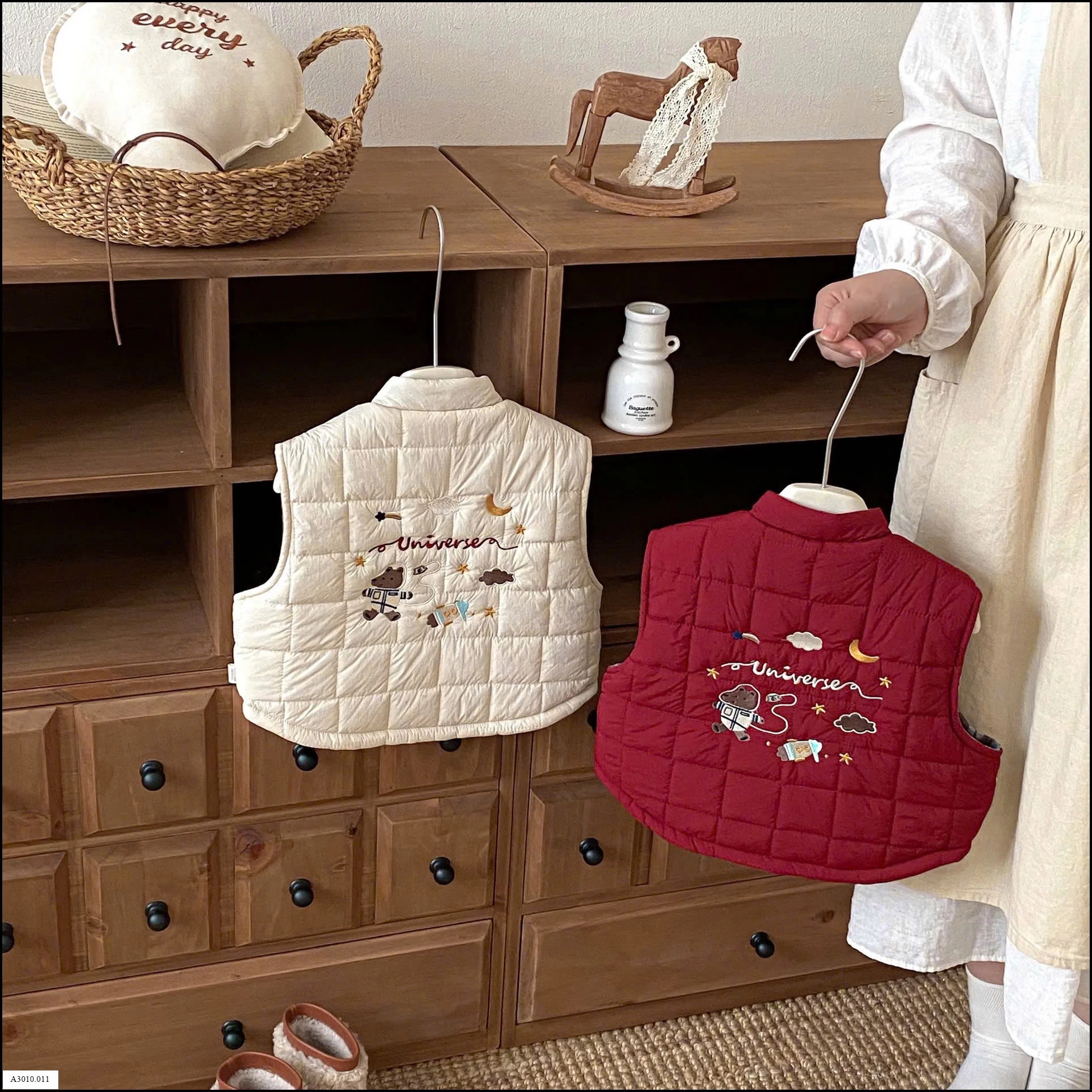 ÁO GILE CHẦN BÔNG BÉ TRAI   Giá sỉ 173k