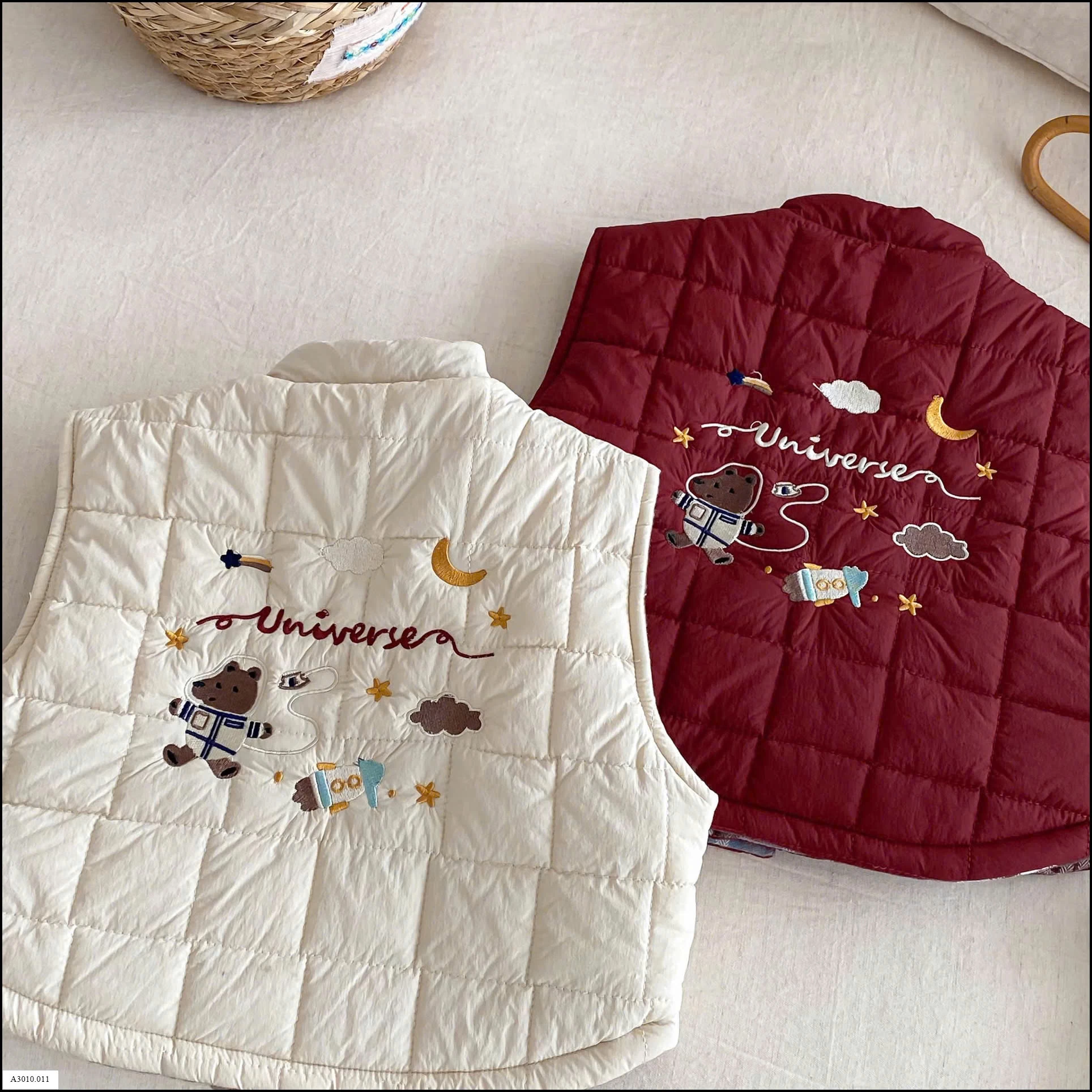 ÁO GILE CHẦN BÔNG BÉ TRAI   Giá sỉ 173k