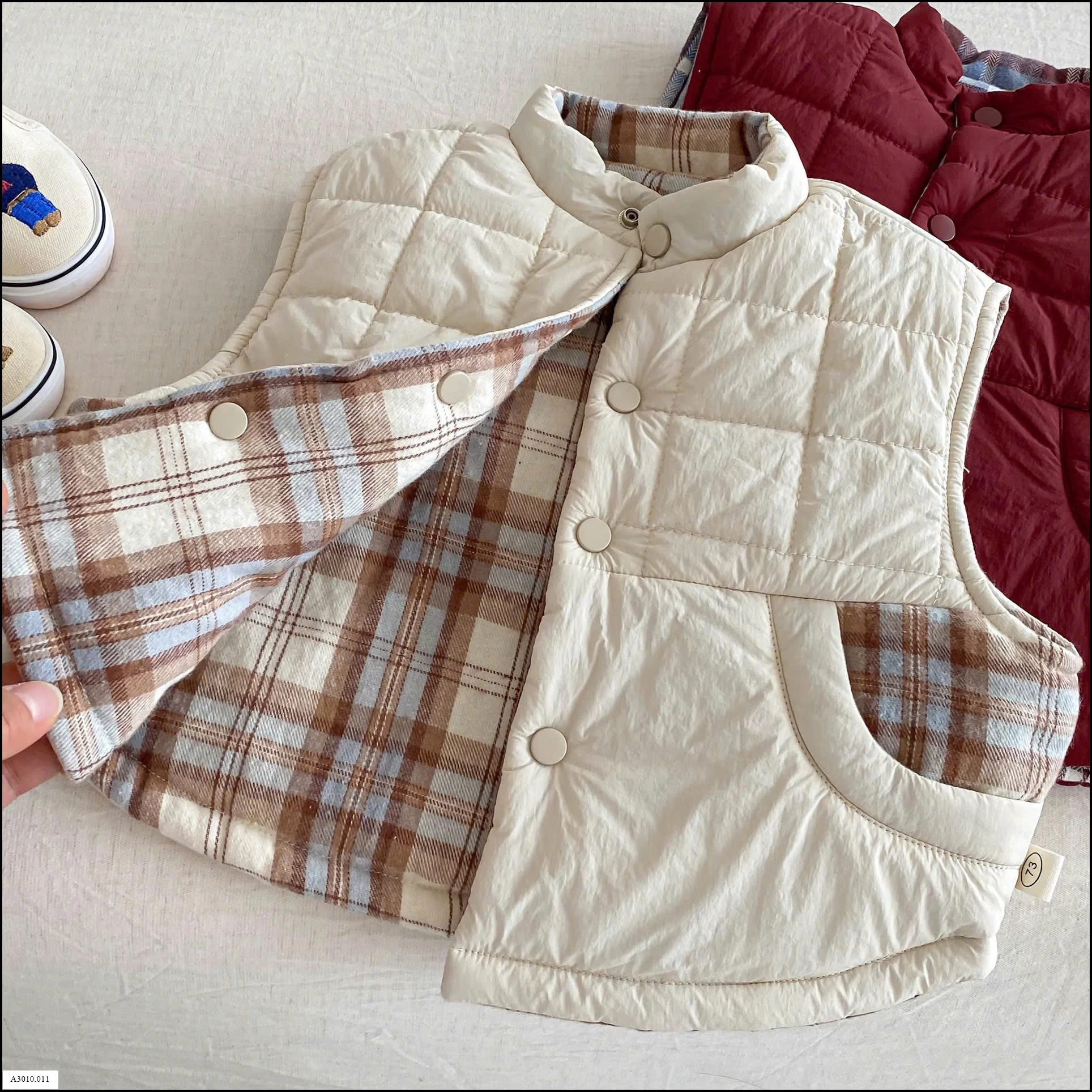 ÁO GILE CHẦN BÔNG BÉ TRAI   Giá sỉ 173k