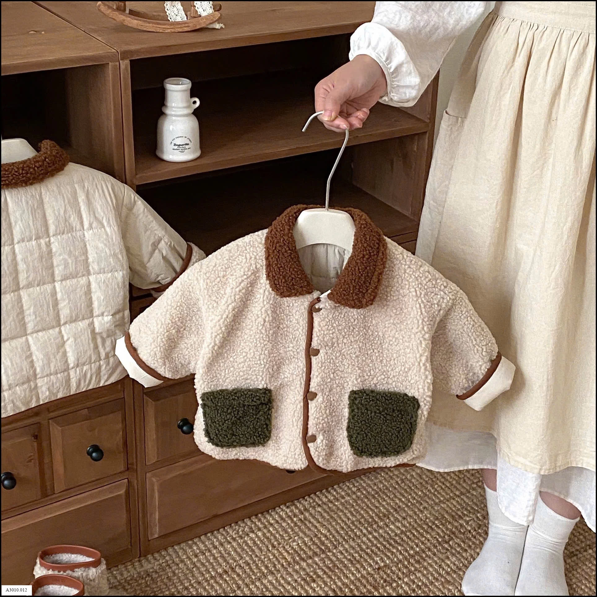 ÁO KHOÁC 2 MẶT CHO BÉ  Giá sỉ 195k