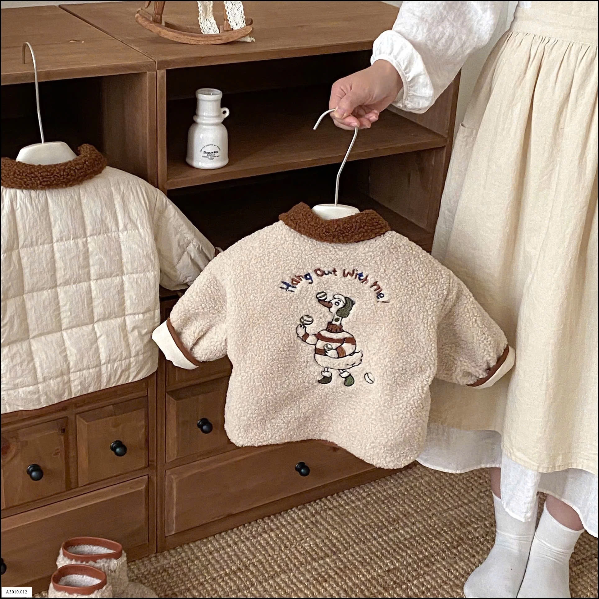 ÁO KHOÁC 2 MẶT CHO BÉ  Giá sỉ 195k