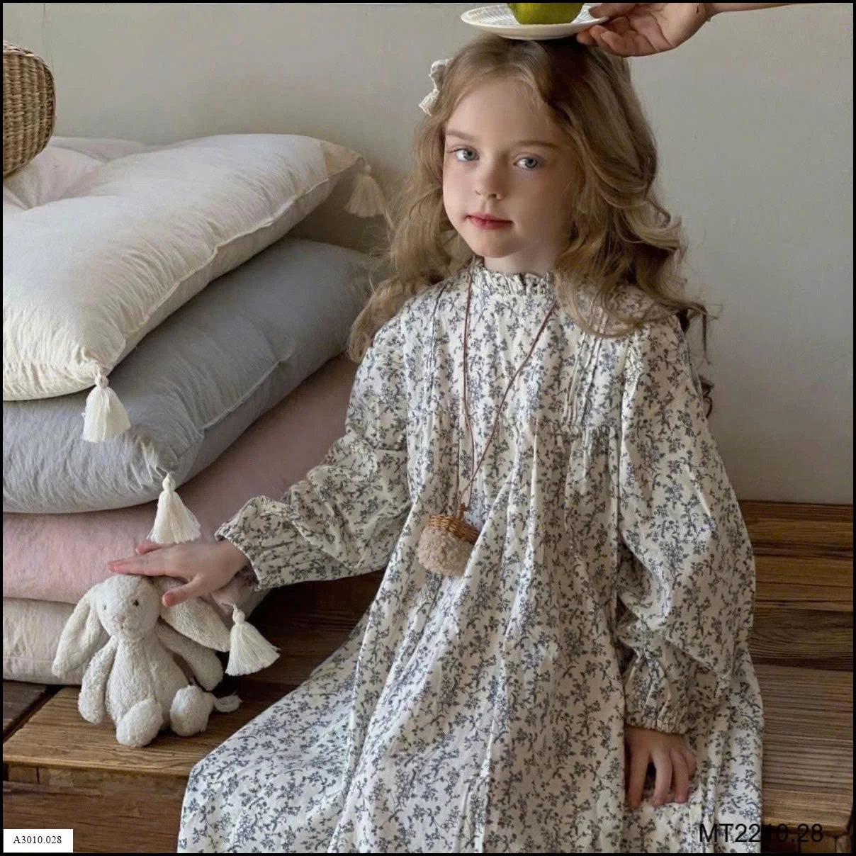 Váy dài tay hoa nhí nhà Premium  Giá sỉ 125k