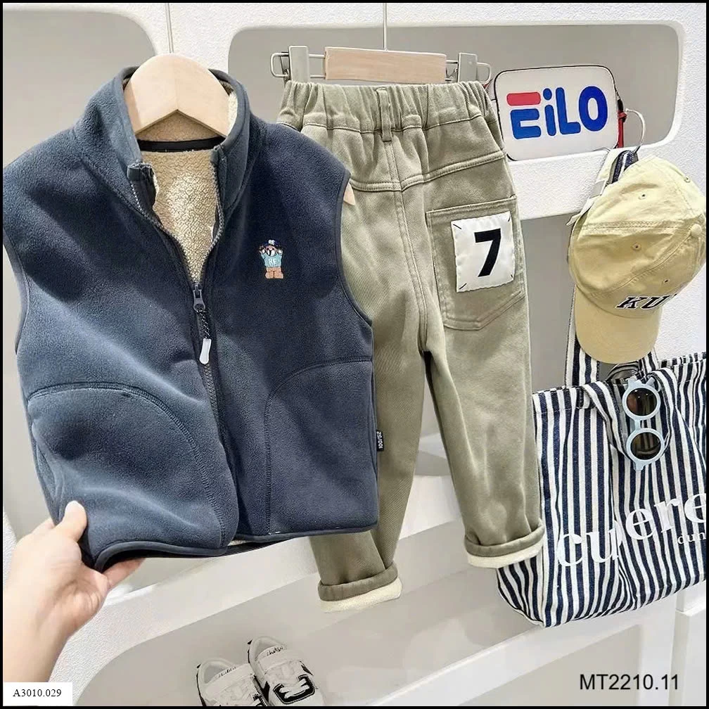 GILE GẤU LÓT LÔNG CỪU KACADY   Giá sỉ 120k