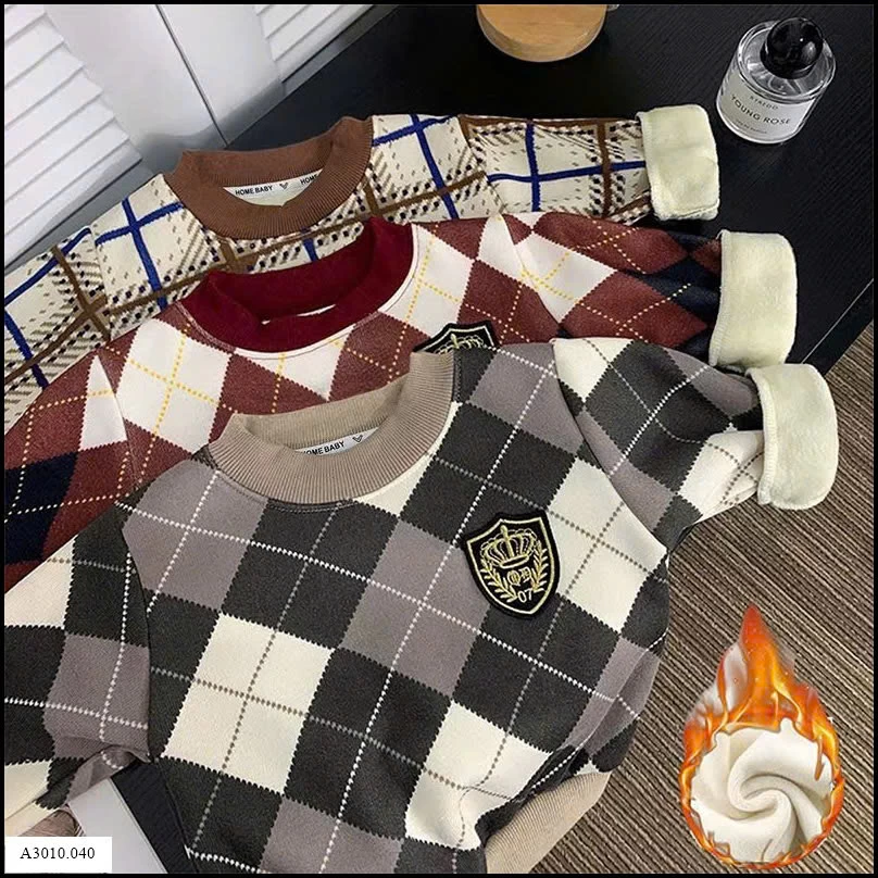 Áo lót lông cho bé   Giá sỉ 76k