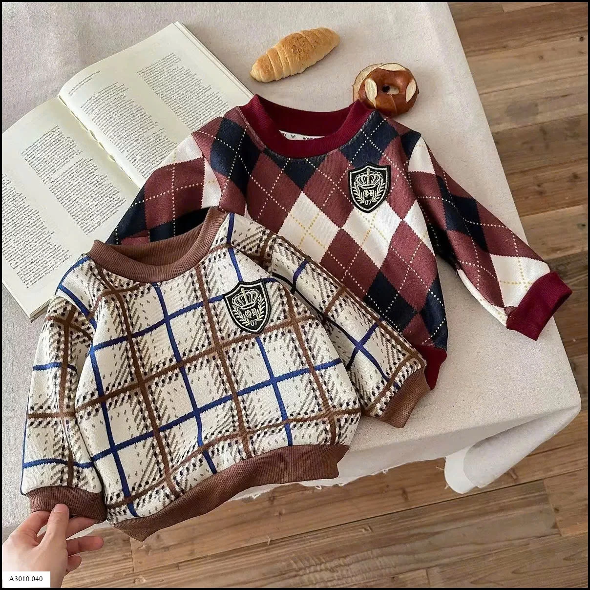 Áo lót lông cho bé   Giá sỉ 76k