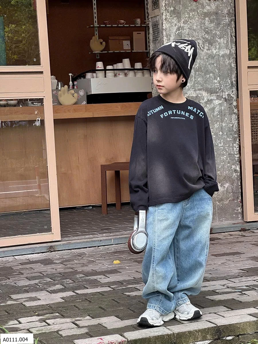 ÁO THUN DÀI TAY AMBB   Giá sỉ Sz 90-150 #109k Sz 160 #118k Sz 170 #127k