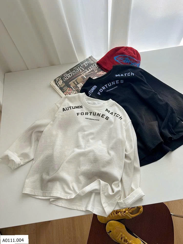 ÁO THUN DÀI TAY AMBB   Giá sỉ Sz 90-150 #109k Sz 160 #118k Sz 170 #127k